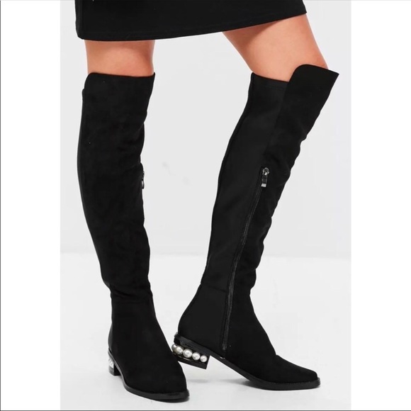 catherine malandrino over the knee boots pearl
